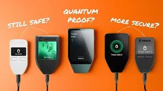 Thumbnail: DON'T Buy A Trezor Wallet BEFORE Watching! (Safe 7 vs 5 vs 3)