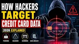 Thumbnail: How Hackers Target Credit Card Data (2026 Explained)
