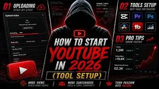 Thumbnail: (Tools setup)How to start a YouTube channel series Ep1