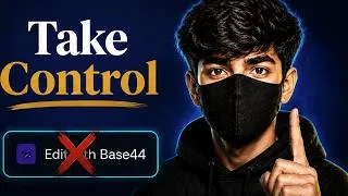 Thumbnail: “Base44 Button Won’t Go Away? FIXED! 🔥”
