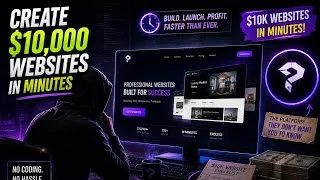 Thumbnail: How I created a website of $10k with 3 prompts in 5 minutes