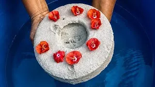 Thumbnail: ASMR Relaxing silky smooth paste play dusty dipping crumble in 🌊🥶💦