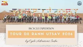 Thumbnail: RANN UTSAV BICYCLE EXPEDITION | White Sand Desert Cycling | Road to Heaven | CYCLE ADVENTURES INDIA