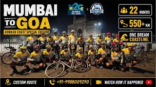 Thumbnail: 🌊 Mumbai to Goa: The Konkan Coast Special Edition | 550+ KM Coastal Cycling | Cycle Adventures India