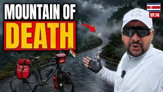 Thumbnail: I Cycled Across Costa Rica’s “Mountain of Death” 🇮🇳🇨🇷 | Ep.74