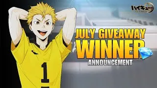 Thumbnail: July Giveaway Winner Announcement - HAIKYU!! FLY HIGH