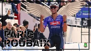 Thumbnail: VAN DER POEL FLYING IN ROUBAIX / The Cycling Frogcast ep 15