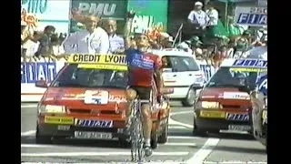 Thumbnail: 1995 Tour de France Stage 18 - Armstrong Honors Fallen Teammate in Victory