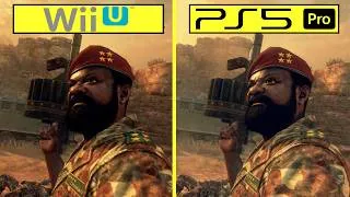 Thumbnail: Call of Duty Black Ops 2 Nintendo Wii U vs PS5 Pro Graphics Comparison