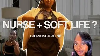 Thumbnail: How I Balance Nursing & My Soft Life 🩺✨ | A Week in My Life