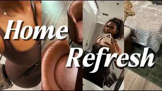 Thumbnail: ✨ Home Refresh Vlog 🤍 | Target + HomeGoods Finds, New Bar Stools & Vanity Organization