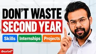 Thumbnail: What Should you do in SECOND YEAR Of College? Complete Second Year ROADMAP