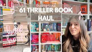 Thumbnail: HUGE THRILLER BOOK HAUL 📚📚