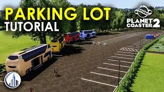 Thumbnail: How to Build a Parking Lot in Planet Coaster 2 (Full Tutorial)