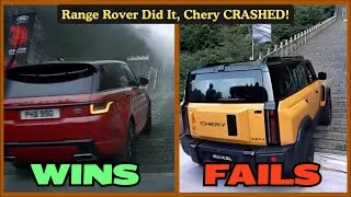 Thumbnail: Range Rover Sport vs. Chery Fulwin X3L: The Tianmen Mountain 'Stair Challenge' "FAIL vs. WIN"
