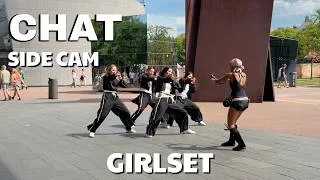 Thumbnail: [DANCE IN PUBLIC AMSTERDAM/NETHERLANDS][SIDE-CAM] GIRLSET(걸세트) - CHAT [DANCE COVER][D1STINTO][4K]
