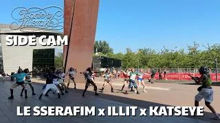 Thumbnail: [KPOP IN PUBLIC AMSTERDAM/NETHERLANDS][SIDE-CAM] LE SSERAFIMxILLITxKATSEYE - ICONIC BY MISTAKE [4K]
