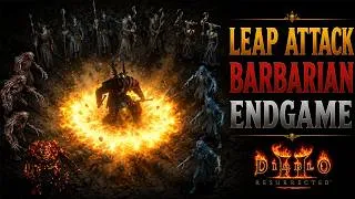 Thumbnail: Leap Attack Barbarian Endgame | Insane AoE Damage & Monster Clear | D2R SS13