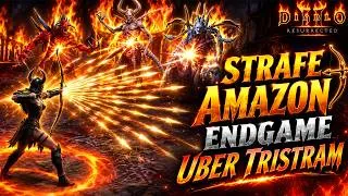 Thumbnail: Strafe Amazon Endgame | Insane Bow Damage vs Uber Tristram | D2R SS13
