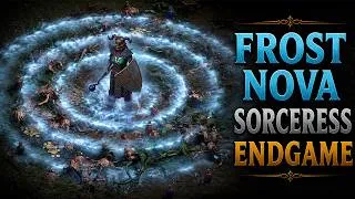 Thumbnail: Frost Nova Sorceress Endgame | Ultimate AoE Monster Clear | D2R SS13