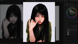 Thumbnail: From Photo to Stylized Portrait 🎨 | Photoshop Timelapse