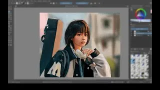 Thumbnail: Digital Painting Timelapse in KRITA