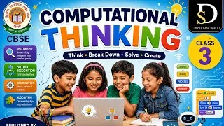 Thumbnail: Computational Thinking for Class 3 CBSE Students || Chapter-2 || Logical Thinking & creativity #cbse