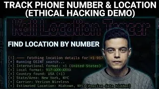 Thumbnail: How to Track a Phone Number with Kali Linux in Seconds – Ethical Hacking Demo
