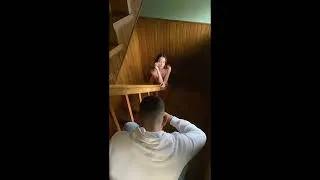 Thumbnail: Fine Art Nude Photography: Old House Staircase (Part 3 - the last one) | BTS