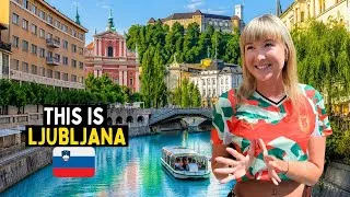 Thumbnail: LJUBLJANA is STUNNING 🇸🇮 First Impressions of SLOVENIA (city guide)