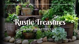 Thumbnail: Brilliant Recycled Garden Art Using Vintage Finds 🌻 Genius Rustic Upcycle Projects for Every Yard