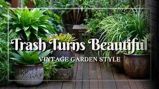 Thumbnail: Rustic Garden Art from Recycled Farm Junk That Turns Heads 🌿 Vintage Upcycle Ideas for Small Garden