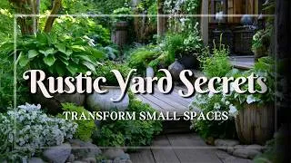 Thumbnail: Rustic Garden Inspiration for Small Yards ✨ Repurposed Decor Creating Outdoor Charm