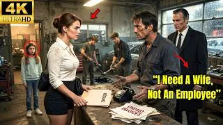 Thumbnail: She Applied at a Single Dad’s Auto Shop — He Said, “I Need a Wife, Not an Employee”