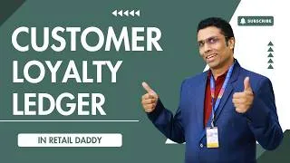 Thumbnail: CUSTOMER LOYALTY LEDGER In Retail Daddy Billing Software | 086