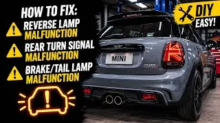 Thumbnail: Mini Cooper How To Fix: Reverse Lamp, Turn Signal and Brake Lamp Malfunction. 