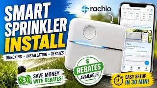 Thumbnail: Rachio WiFi Smart Sprinkler Controller - Unboxing, Install and Rebates $$$ 