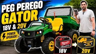 Thumbnail: How To: Power Tool Battery Upgrade for Peg Perego Gator