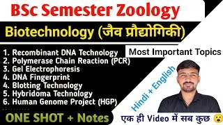 Thumbnail: Biotechnology ONE SHOT | Important Topics | By Dadhich Sir