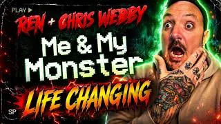 Thumbnail: Inpatient (Ren x Chris Webby) – Me and My Monster (Lyric Video) | UK Dad's FIRST Reaction | PREMIERE