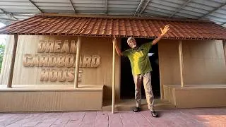 Thumbnail: We Built a Giant Cardboard House on Our Motta Maadi! 🤯📦| Episode 1