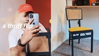Thumbnail: a thrift flip (vintage chair transformation)