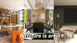 Thumbnail: Styling 3 unique furniture pieces | furniture is art