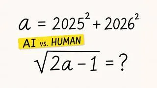 Thumbnail: 2 Better Solutions Than ChatGPT’s | Geometry Meets Algebra #4