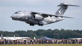 Thumbnail: POWERFUL DISPLAY OF EMBRAER KC-390 AT FARNBOROUGH AIRSHOW -4K 