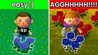 Thumbnail: I Grew a Blue Rose in Every Animal Crossing Game!
