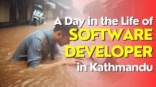 Thumbnail: A Nightmare in a day in the life of Software Developer in Kathmandu Nepal | Flood in Kathmandu Nepal