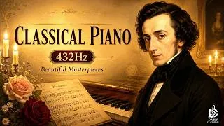 Thumbnail: Classical Piano 432Hz 🎹 Most Beautiful Classical Masterpieces for Relaxation, Study & Sleep