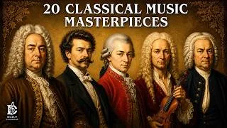 Thumbnail: 20 Classical Music Masterpieces for Instant Stress Relief | Handel, Strauss, Mozart, Vivaldi, Bach