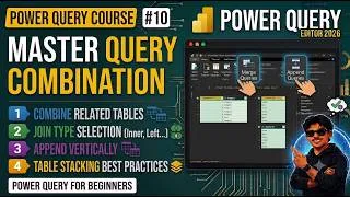 Thumbnail: Power BI Tutorial | Merge & Append Queries Explained